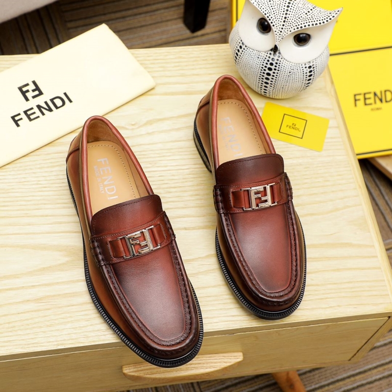 F**di leather shoes